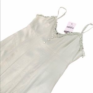 {Forever 21} Ruffle Rimmed Maxi Dress